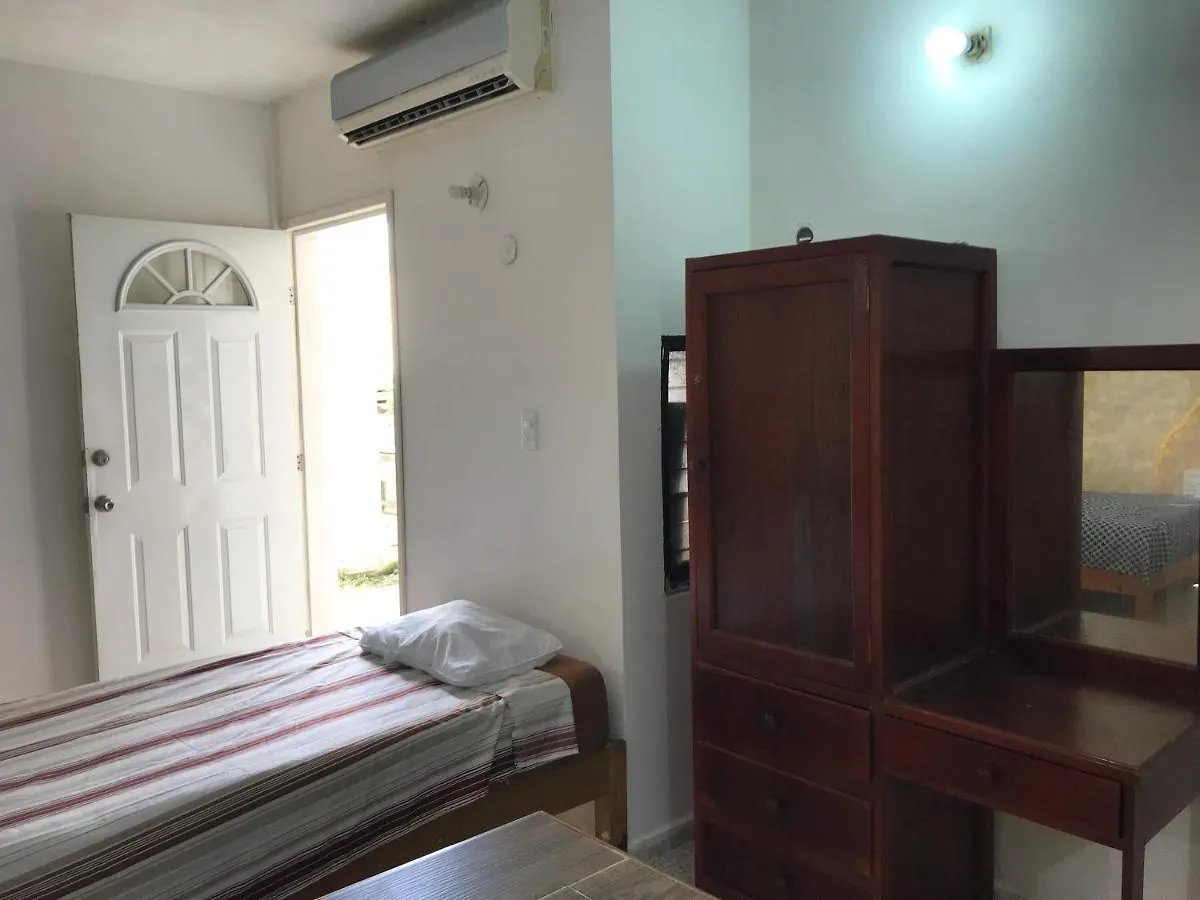 Quarto em Acomodações Particulares Casa Árabe Apartamento Playa del Carmen México