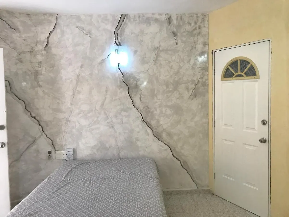 Quarto em Acomodações Particulares Casa Árabe Apartamento Playa del Carmen México
